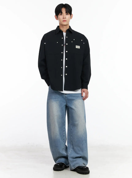 Men’s Button-Up Bio Cotton Shirt IM518