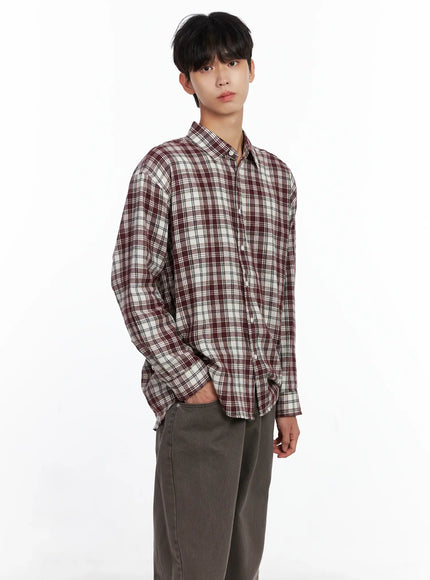 mens-classic-plaid-button-up-shirt-is519
