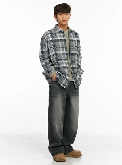 mens-plaid-button-up-shirt-ij514