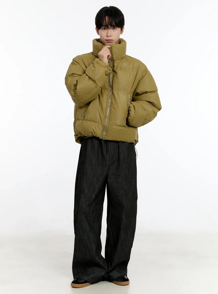 mens-cropped-puffer-jacket-dark-yellow-id502