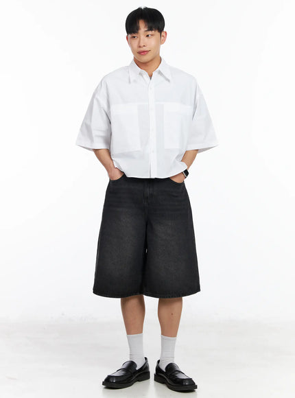mens-oversized-pocket-crop-shirt-ia501