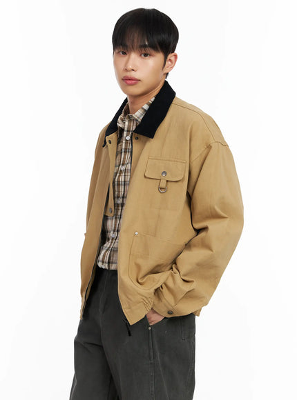 mens-collar-contrast-jacket-im516