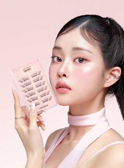 TOKTOKHARA No Glue Half Eyelash (24pcs)