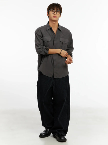 Men's Suede Shirt ID524