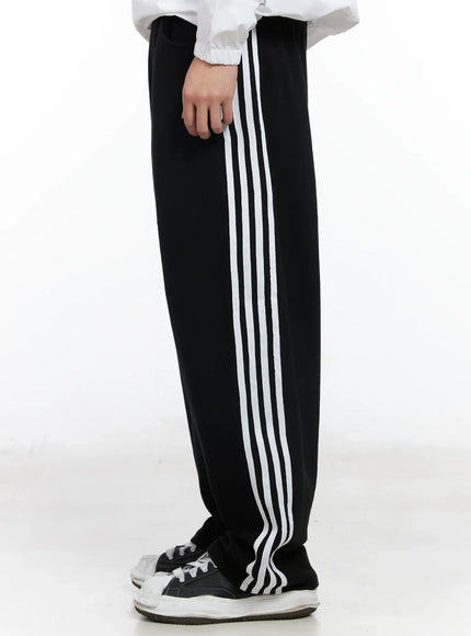 Men's Baggy Stripe Sweatpants IM523
