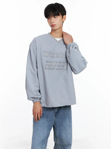 Men's Pigment Windbreaker Pullover IS519