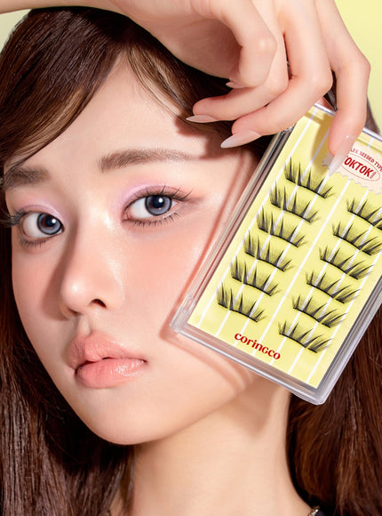 TOKTOKHARA No Glue Half Eyelash (24pcs)