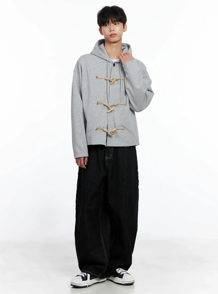 Men's Toggle Hoodie Jacket IS519