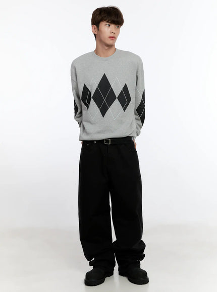 mens-argyle-pattern-sweatshirt-is530