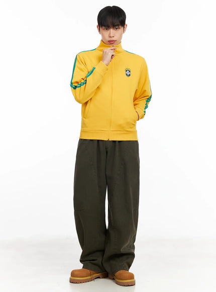 Men's Wide-Fit Cotton Pants IM511