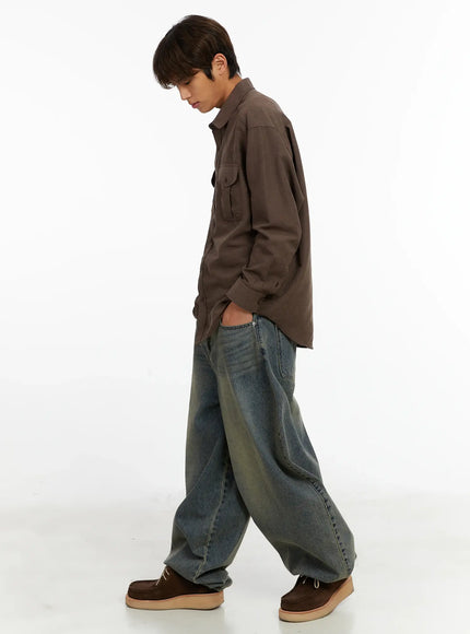 Men's Suede Shirt ID524