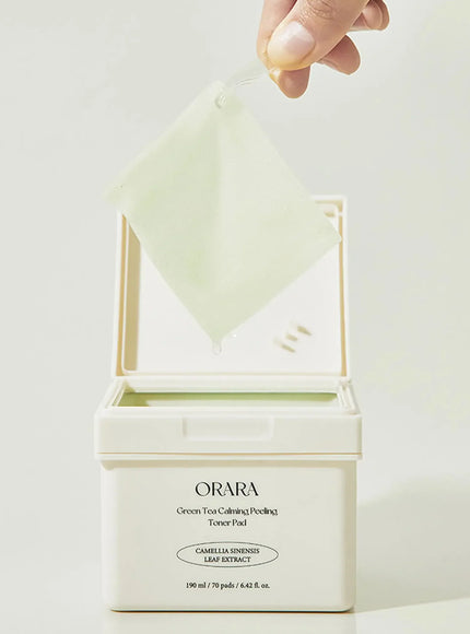 Green Tea Calming Peeling Toner Pad (70ea)
