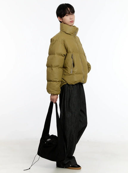 mens-cropped-puffer-jacket-dark-yellow-id502