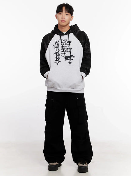 Men's Parachute Cargo Pants IO523