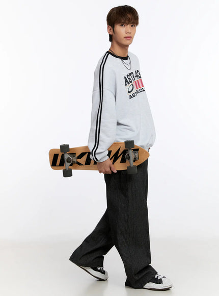 Men's Wide Leg Jeans IN524