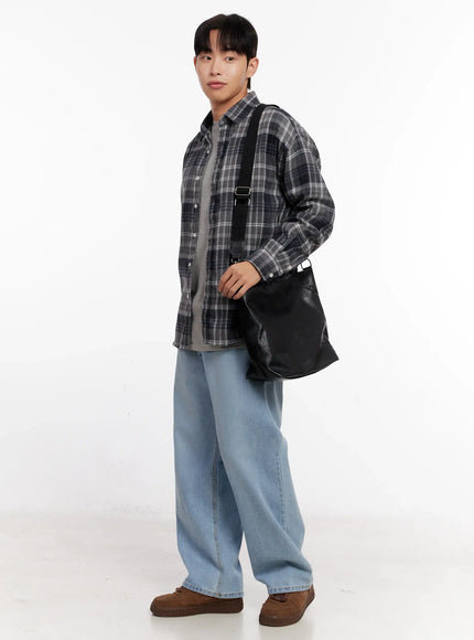 mens-casual-plaid-check-shirt-io528