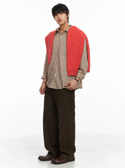 mens-plaid-button-down-shirt-ij512