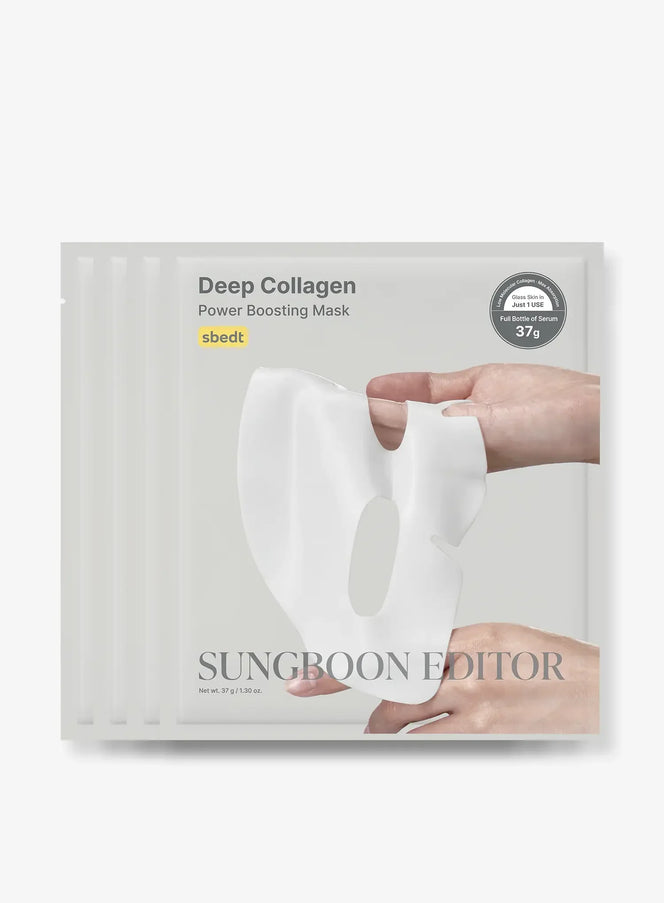 Deep Collagen Power Boosting Mask (37g*4ea)