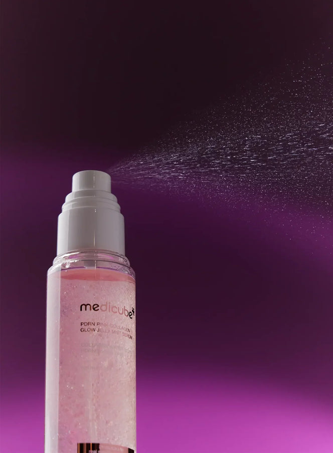 PDRN Pink Collagen Glow Jelly Mist Serum (100ml)
