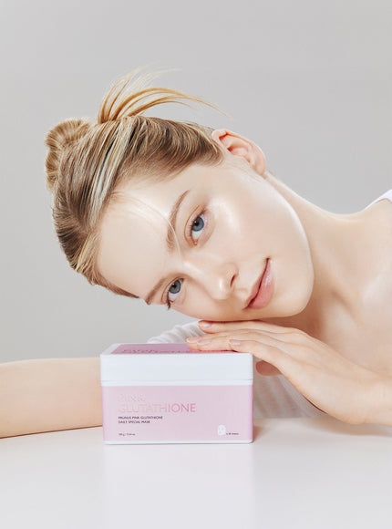 Prunus Pink Glutathione Daily Brightening Mask (30pcs)