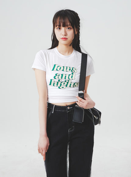 Stitch Detail Jeans BA307