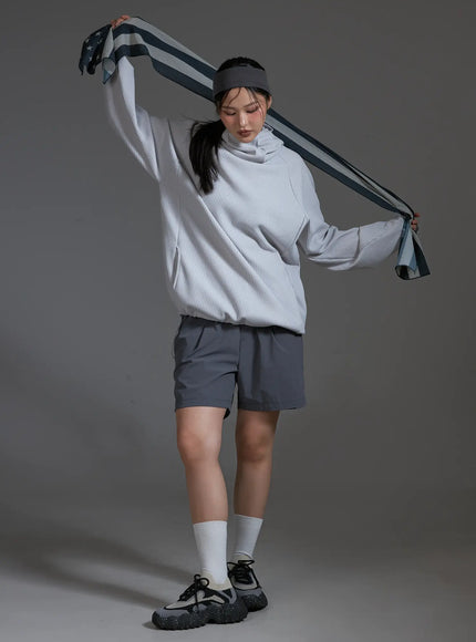 waffle-texture-hooded-sweatshirt-light-gray-io517