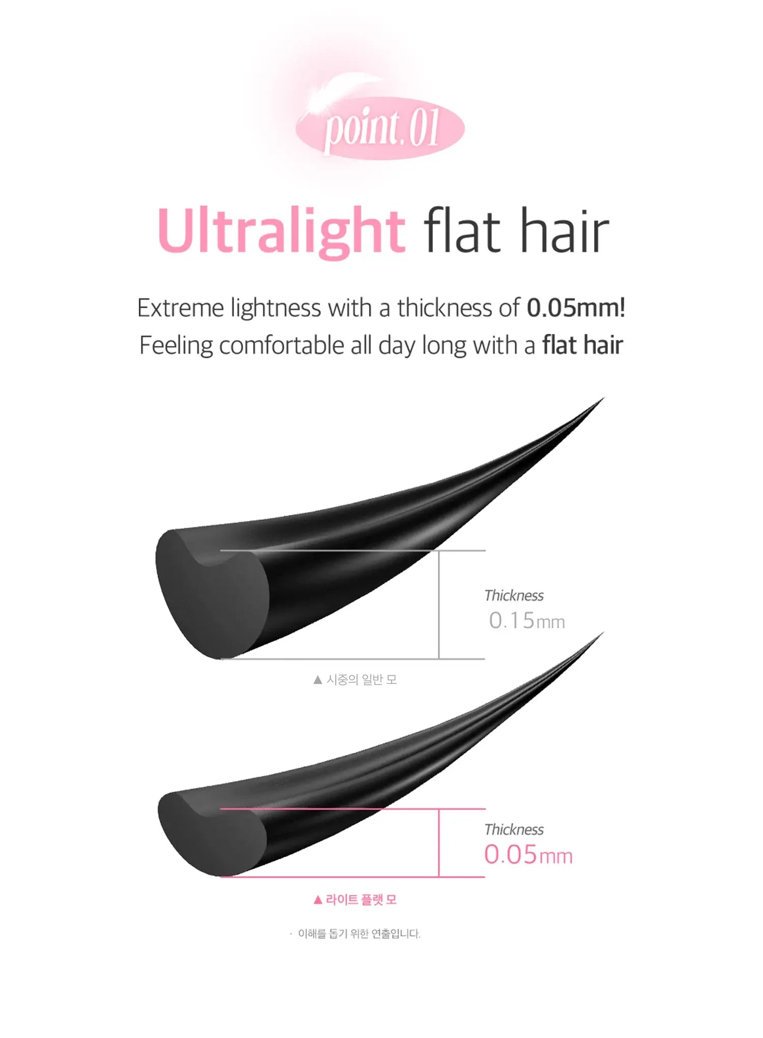 TOKTOKHARA No Glue Eyelash – Light (54pcs)