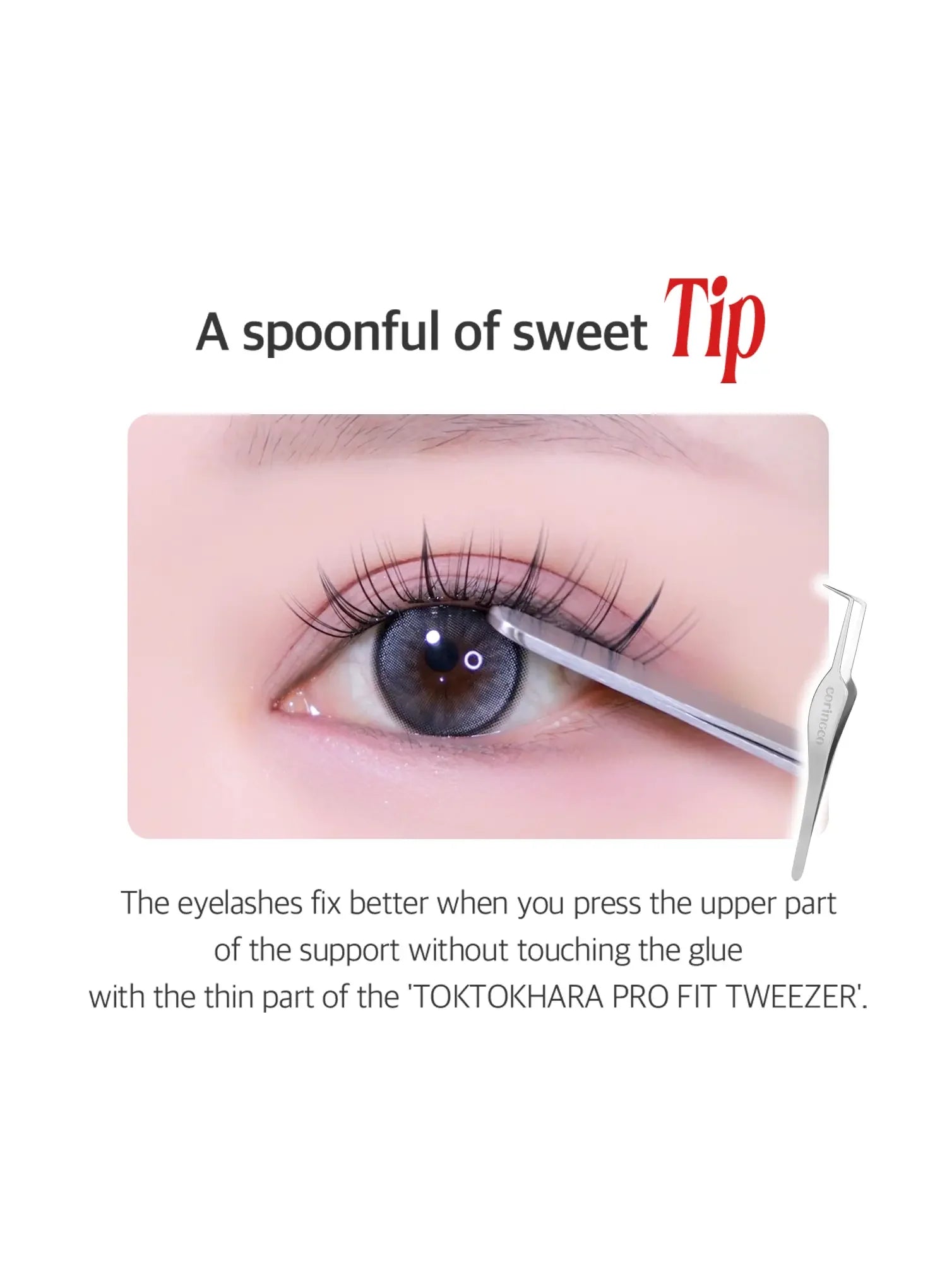 TOKTOKHARA No Glue Eyelash – Light (54pcs)