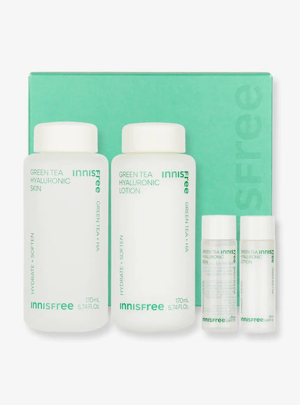 Green Tea Hyaluronic Skincare Set (170ml&25ml / 170ml&25ml)