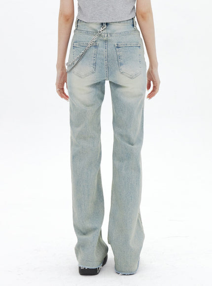 High Waist Bootcut Jeans BA320