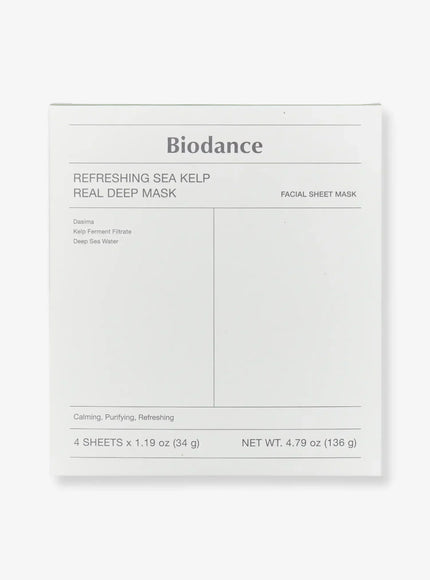 Refreshing Sea Kelp Real Deep Mask Set (34g*4ea)