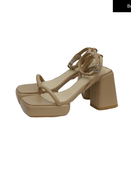 Chunky Thin Strap Sandals CM6