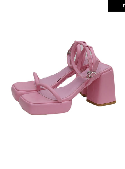 Chunky Thin Strap Sandals CM6