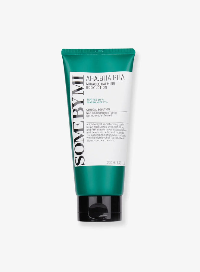 AHA, BHA, PHA Miracle Calming Body Lotion (200ml)