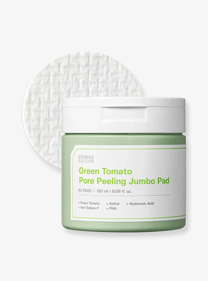 Green Tomato Pore Peeling Jumbo Pad (180ml)