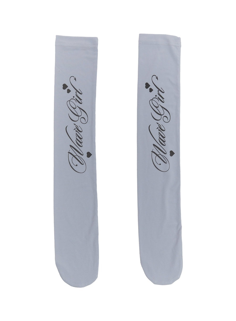 graphic-knee-high-socks-cy521 / gray