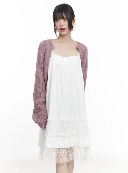 Knit Bolero Shrug C2001