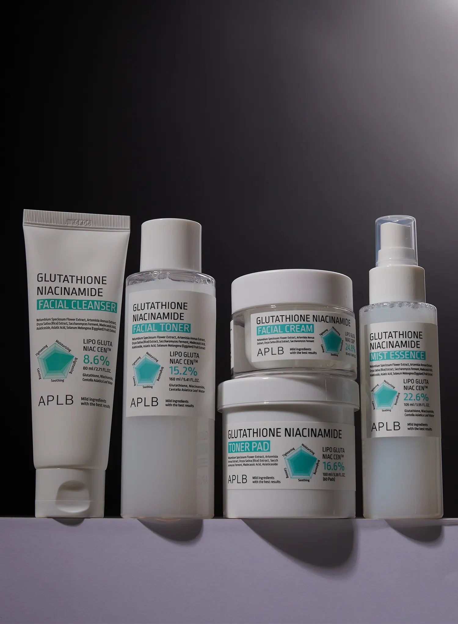 Glutathione Niacinamide Facial Cream (55ml) - APLB | K-BEAUTY LEWKIN - AUSTRALIA Glutathione Niacinamide Facial Cream (55ml) - APLB | K-BEAUTY LEWKIN - AUSTRALIA