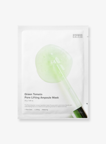 Green Tomato Pore Lifting Ampoule Mask (23g, 1ea)