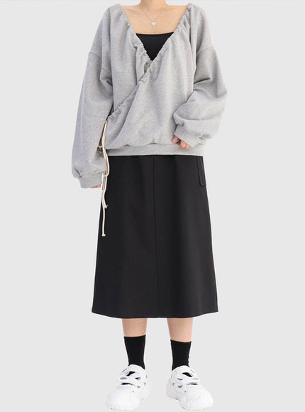 Cargo Maxi Skirt CA10