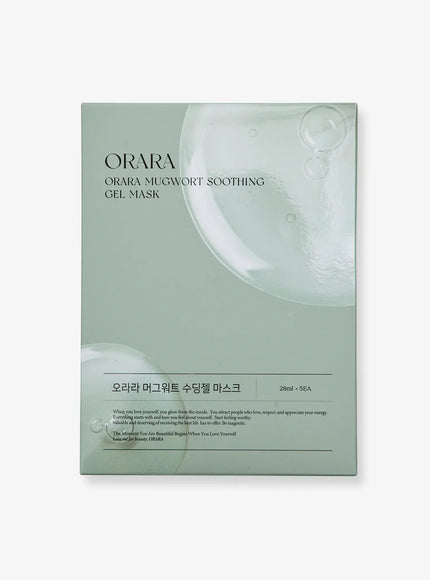 Mugwort soothing gel Mask (28ml x 5ea)