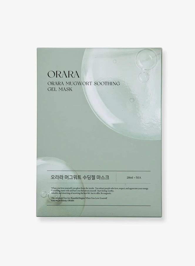 Mugwort soothing gel Mask (28ml x 5ea)