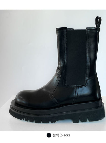 Elastic Gusset Ankle Zipper Boots CJ305