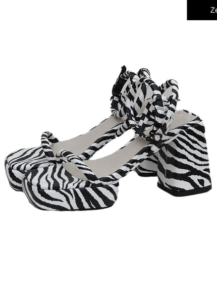 Chunky Thin Strap Sandals CM6