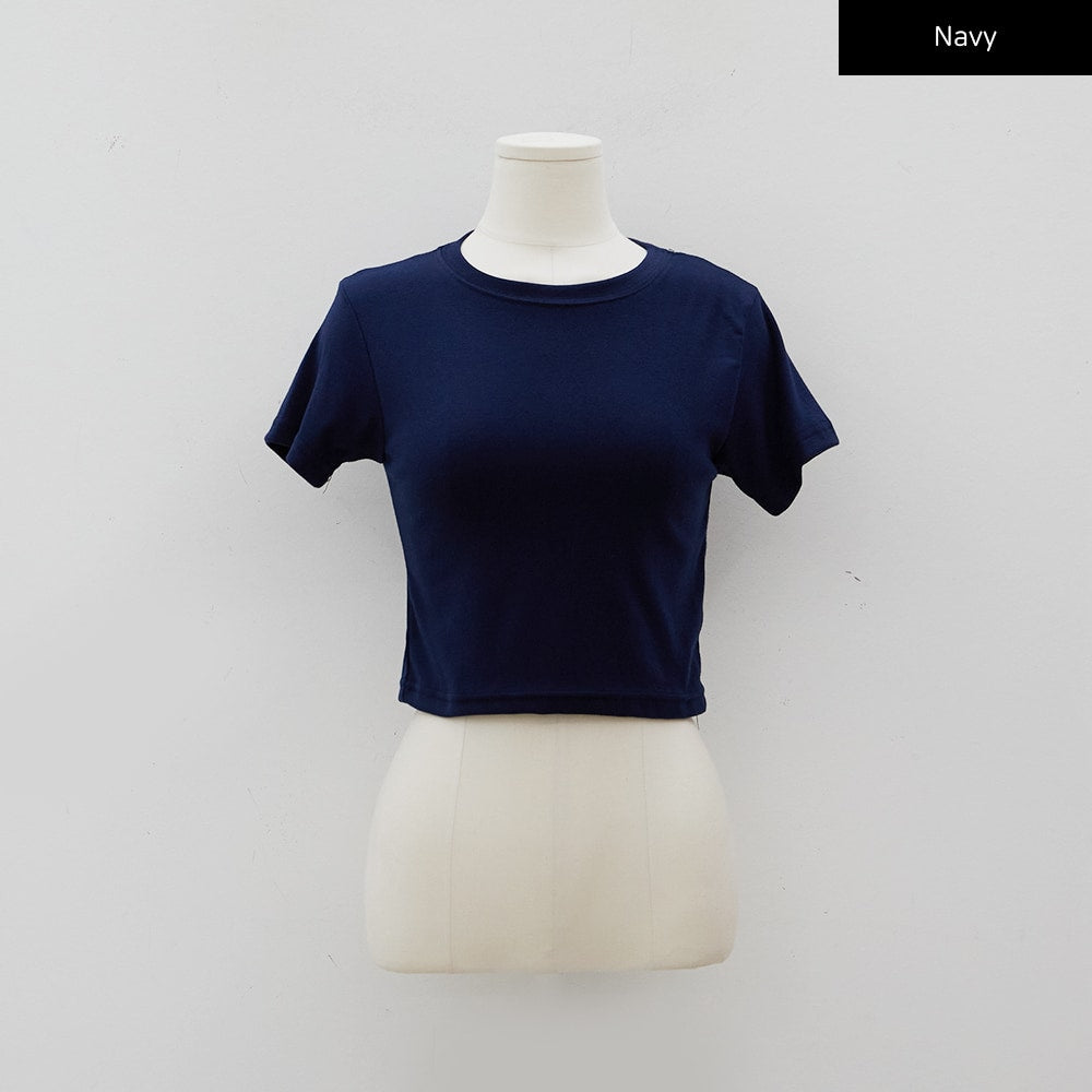 Everyday Cropped T-Shirt BJ03