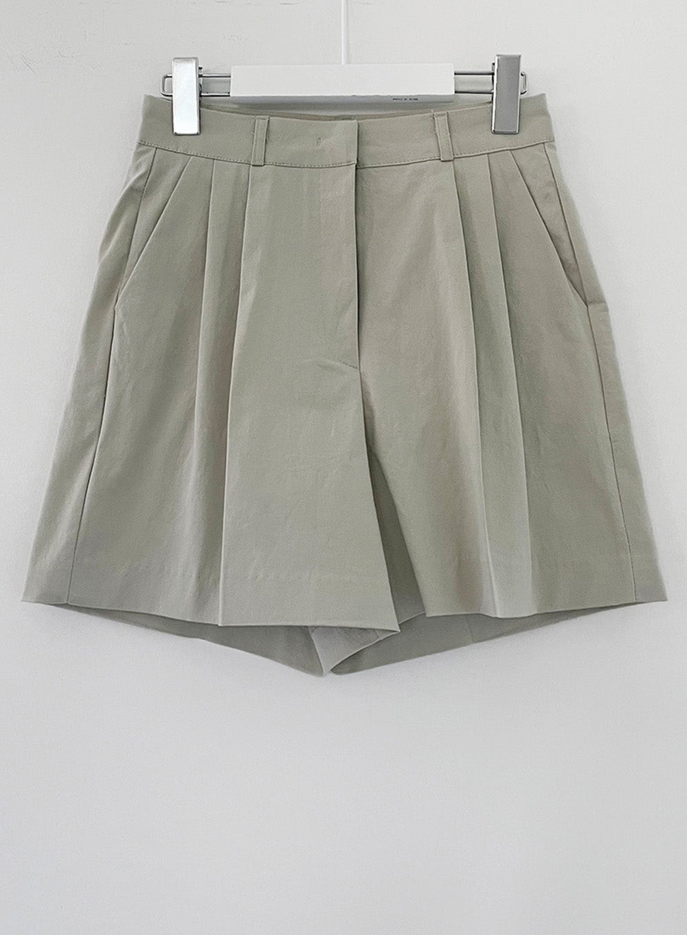 Cotton Pintuck Half Pants