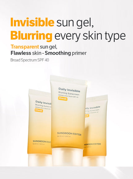 Daily Invisible Blurring Sunscreen (SPF40) (50ml)