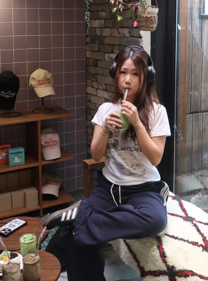 Angel Lace Wide-Leg Trackpants CA521