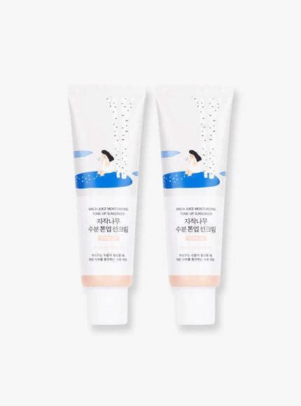 Birch Juice Moisturizing Tone Up Sun Cream SPF 50+, PA++++ Duo Set (50ml*2ea)