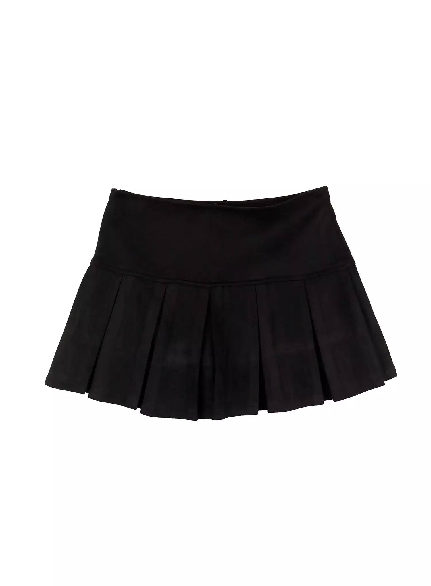 Pleated Mini Skirt IJ509
